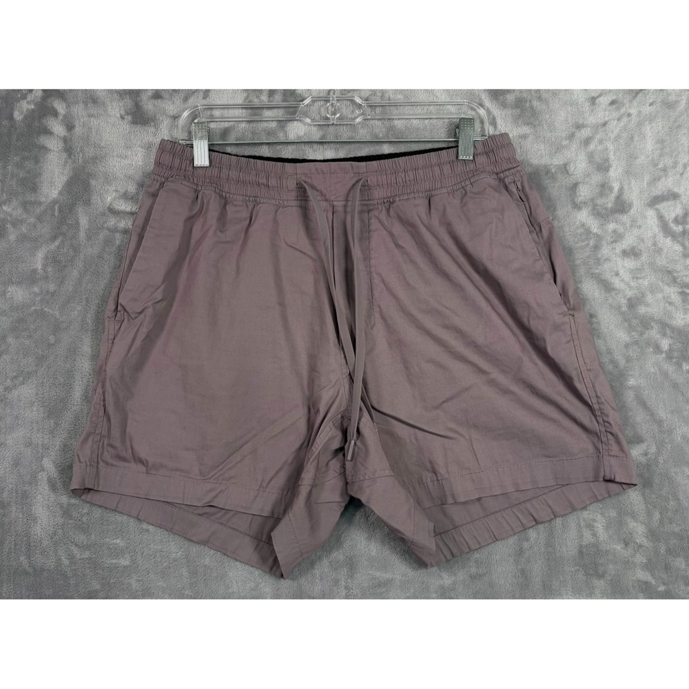 Lululemon License to Train Linerless Shorts Mens Large Purple Lavender Gym